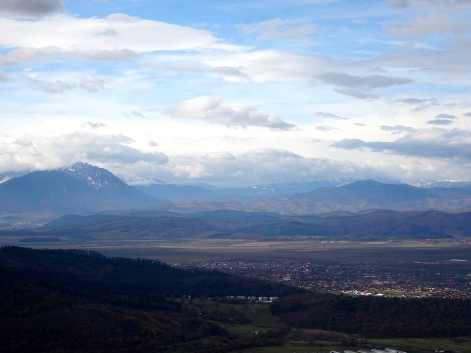Stejerisul Mare near Brasov, storm