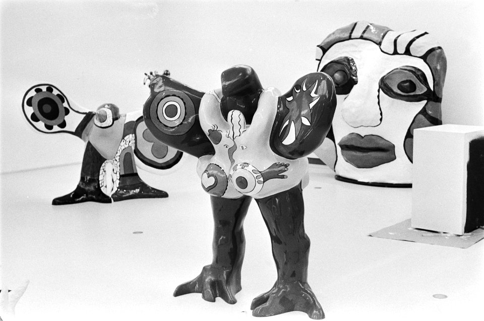 Tentoonstelling van Nihi de St. Phalle in Boijmans Van Beuningen Rotterdam, De , Bestanddeelnr 928-7035