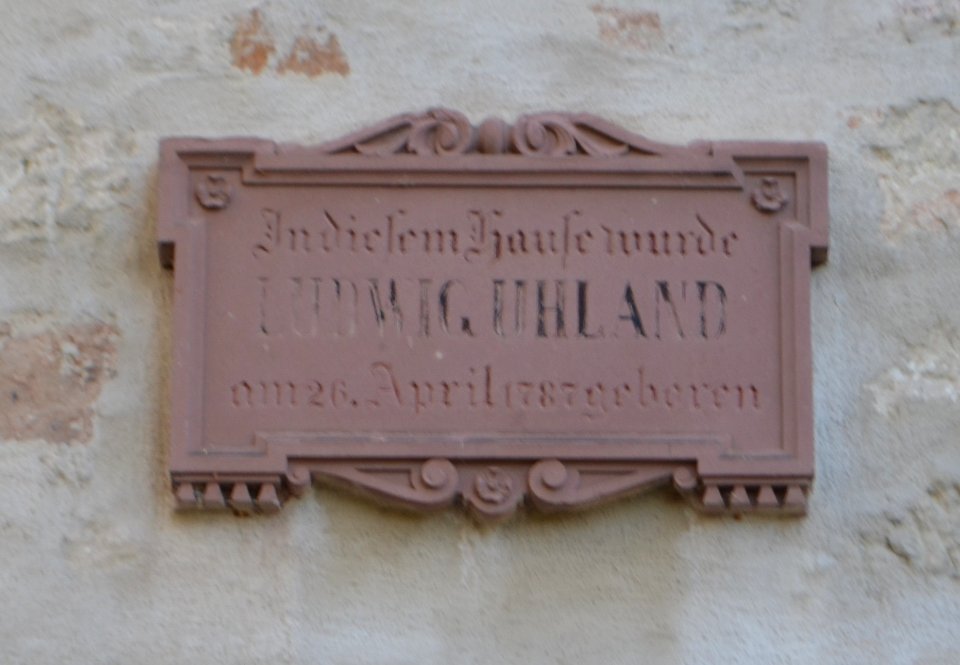 Tübingen, Neckarhalde 24, Detail