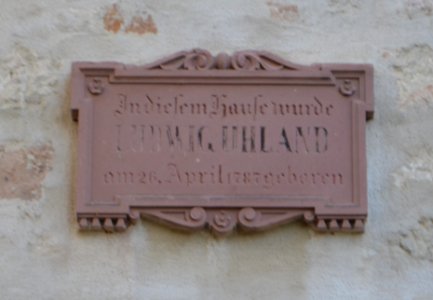 Tübingen, Neckarhalde 24, Detail