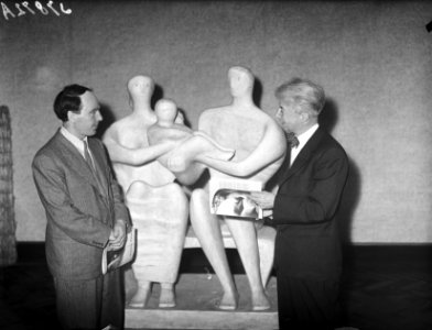 Tentoonstelling in Stedelijk Museum, Bestanddeelnr 934-5301