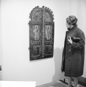 Tentoonstelling van Ikonen te Utrecht Vele bijzondere en waardevolle Ikonen, Bestanddeelnr 914-8320