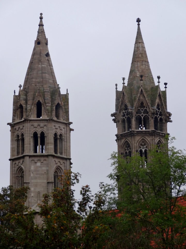 Türme der Liebfrauenkirche in Arnstadt