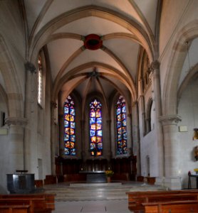 Tübingen, St. Johannes, Innen, Vorderseite