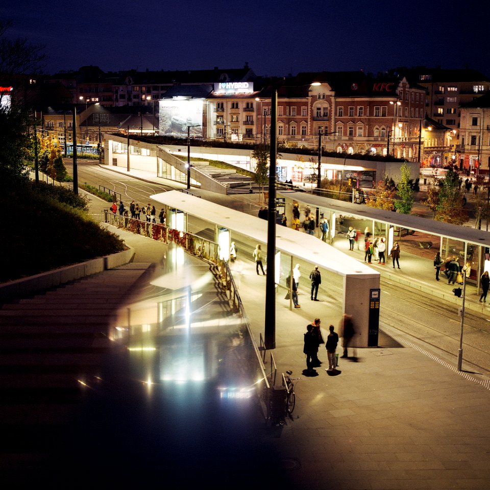 Széll Kálmán tér, Budapest At Night (234985111)