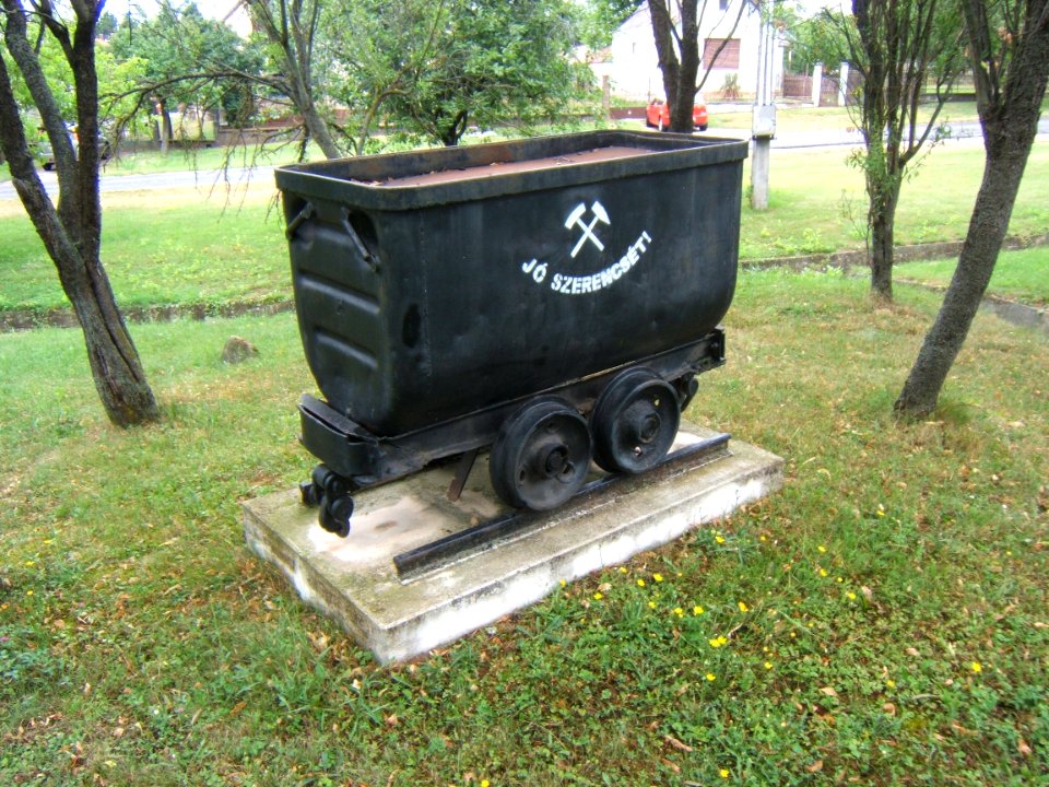 Szőc, bányászemlékmű