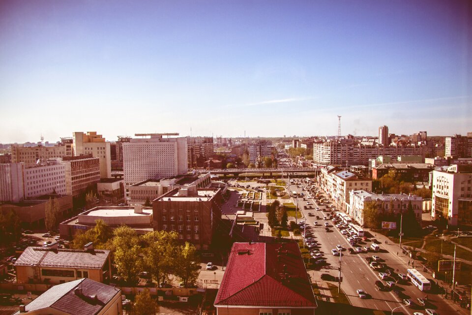 Russia road architecture