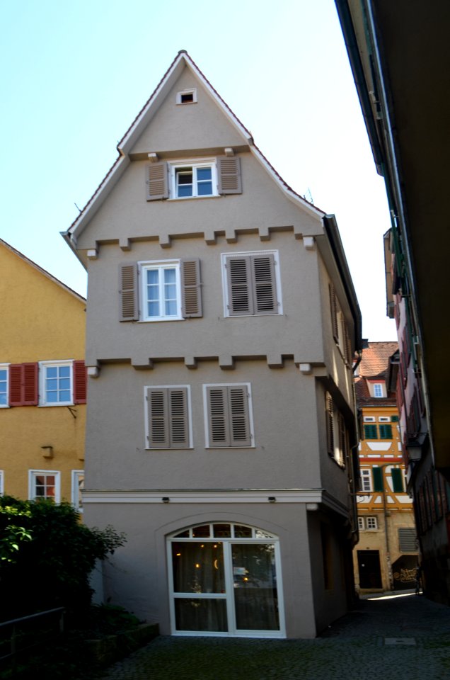 Tübingen, Marktgasse 1, Rückseite