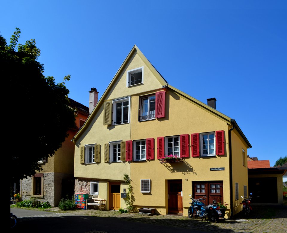 Tübingen, Salzstadelgasse 9 und 11