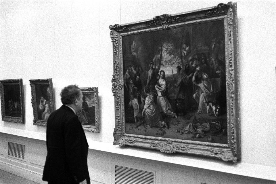 Tentoonstelling Jan Steen (300 jaar geleden overleden) Leids Stedelijk Museum , Bestanddeelnr 930-1019