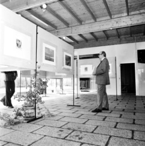 Tentoonstelling Hollandse aquarellen in Glazenhuis in Amstelpark, overzicht te, Bestanddeelnr 927-1189