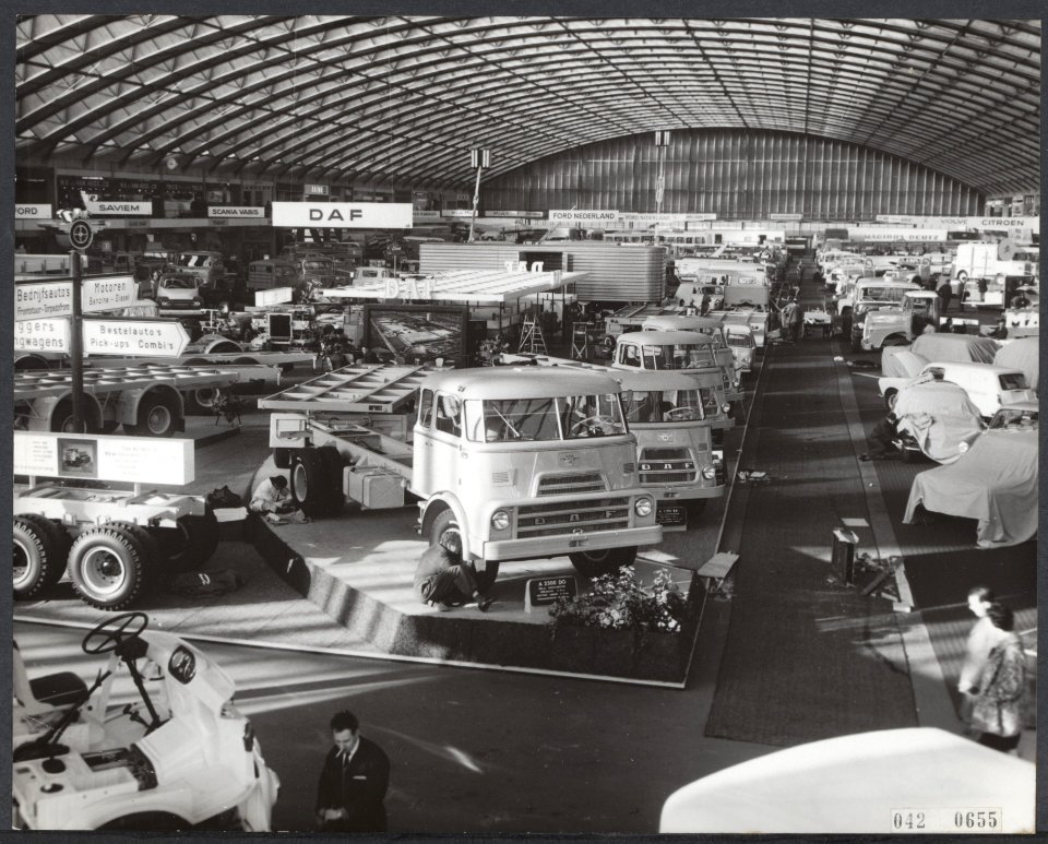 Tentoonstelling van bedrijfswagens in de RAI te Amsterdam, Bestanddeelnr 042-0655