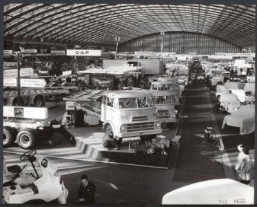Tentoonstelling van bedrijfswagens in de RAI te Amsterdam, Bestanddeelnr 042-0655