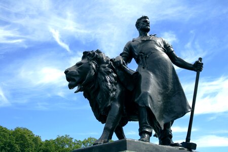 Lion landmark monument