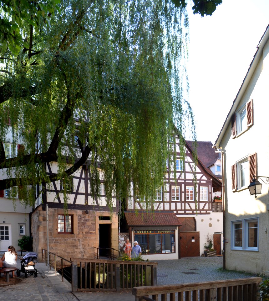 Tübingen, Lange Gasse 20, Rückseite