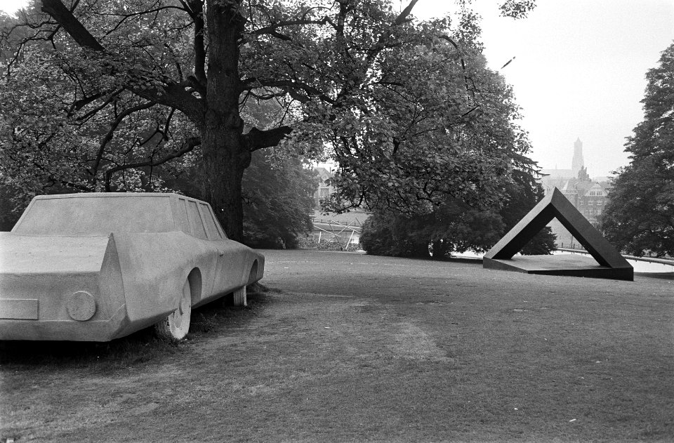 Tentoonstelling Sonsbeek buiten de perken in Sonsbeek, beelden, Bestanddeelnr 924-7063