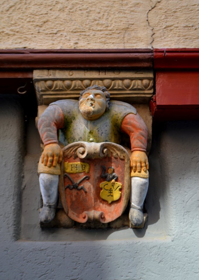 Tübingen, Kornhausstraße 15-17, Detail