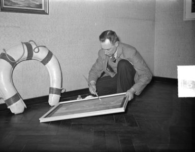 Tentoonstelling Schilders ter Zee in Stedelijk Museum, Bestanddeelnr 904-5057