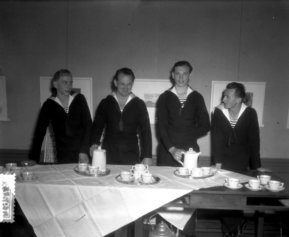 Tentoonstelling schilders ter Zee in Den Haag, Bestanddeelnr 904-7261
