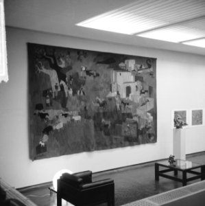 Tentoonstelling Samenspel in het brons uitgevoerde beel Nereide op Triton, Bestanddeelnr 917-1239