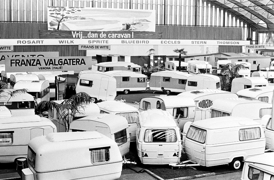 Tentoonstelling Vrij dan de caravan in de RAI, overzicht, Bestanddeelnr 920-0151
