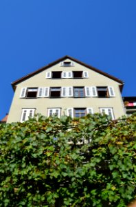 Tübingen, Bursagasse 8, Rückseite