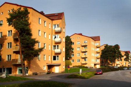 Tähtitalo apt towers, Turku, architect Viljo Laitsalmi