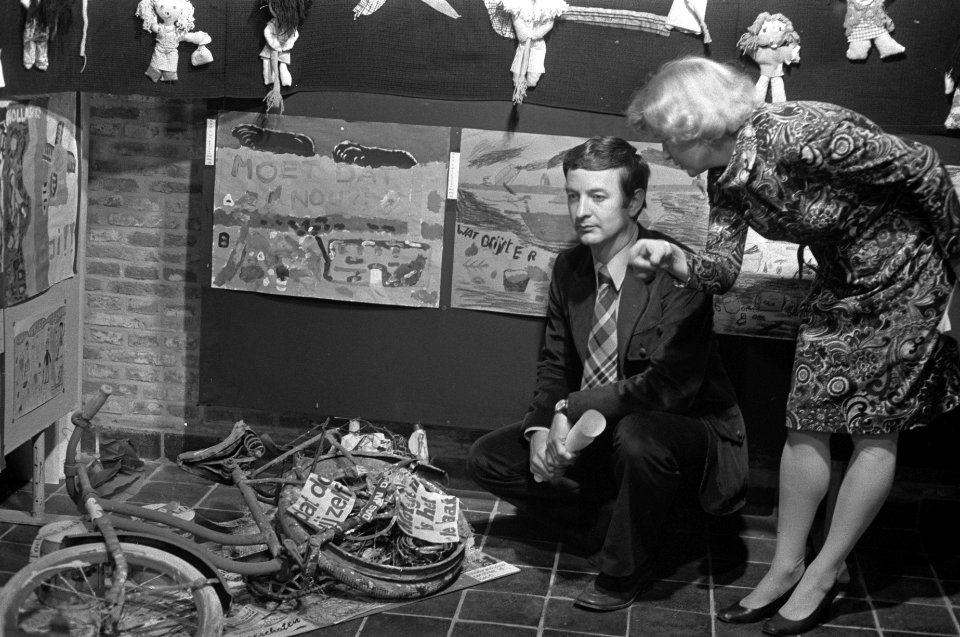 Tentoonstelling Schone stad vuile stad in Amsterdams Historisch Museum, Wethoude, Bestanddeelnr 925-9558