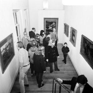 Tentoonstelling schilderijen van Breitner in Amsterdams Historisch Museum, Bestanddeelnr 926-7588 photo