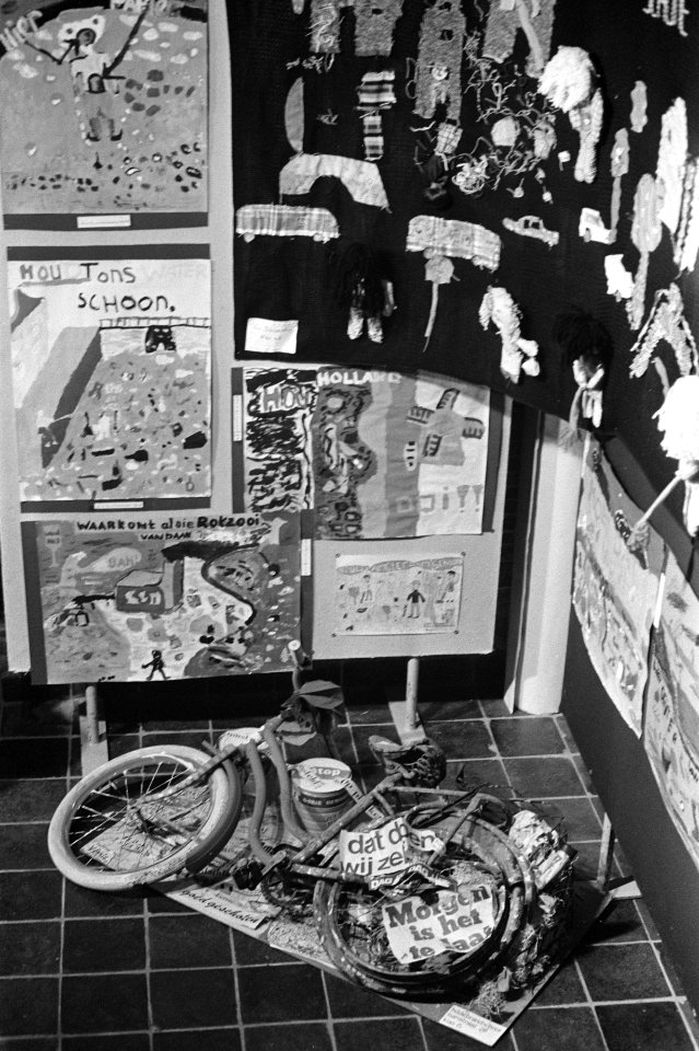 Tentoonstelling Schone stad vuile stad in Amsterdams Historisch Museum, Bestanddeelnr 925-9559