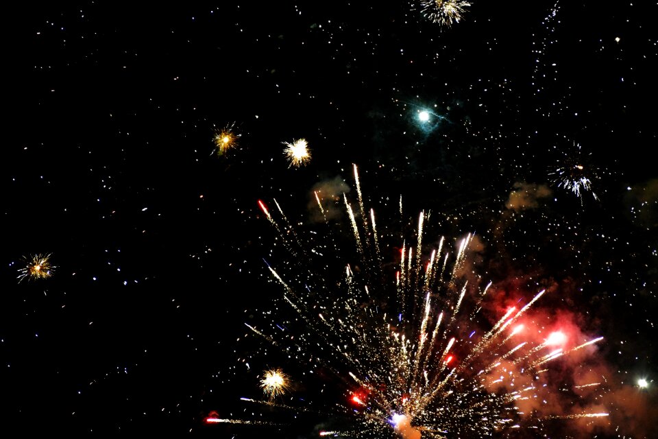 Fireworks color night picture