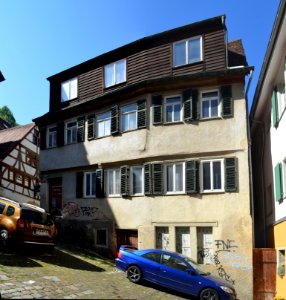 Tübingen, Haaggasse 12 von Judengasse