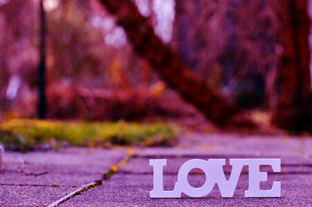 Font lettering affection