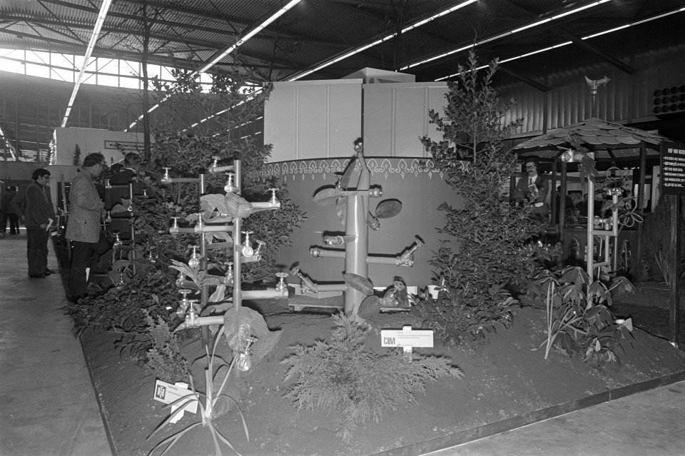 Tentoonstelling Sanitair en Hygiene Int. in Ahoyhal te Rotterdam, Bestanddeelnr 925-4581