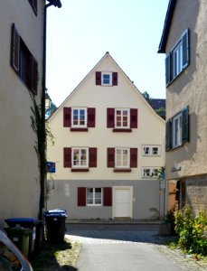 Tübingen, Jakobsgasse 21 von Salzstadelgasse