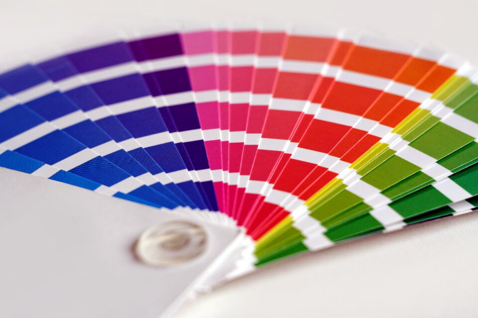 Paper colour stencil