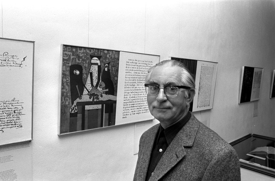 Tentoonstelling Leven en Willekeur in Amsterdam in Amsterdams Historisch Museu, Bestanddeelnr 923-8535