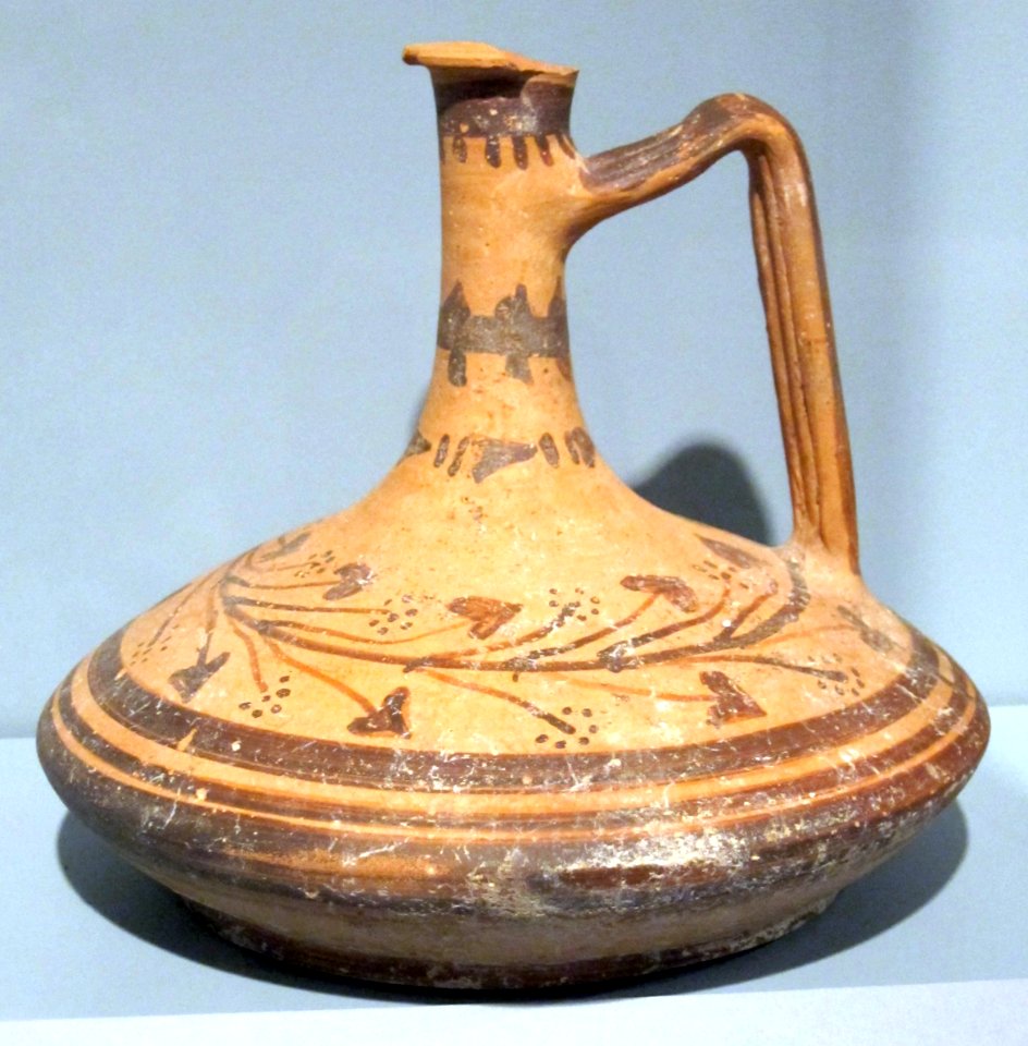 Terracotta Lagynos (pitcher), Cyprus, 4th-3rd centuries BCE, HAA