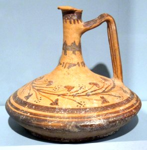 Terracotta Lagynos (pitcher), Cyprus, 4th-3rd centuries BCE, HAA