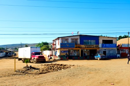 Terminal de transporte Camalu BC Mexico