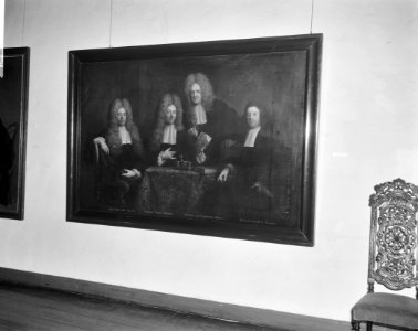 Tentoonstelling Hugenoten in Nederland in musuem Prinsenhof te Delft Overzich, Bestanddeelnr 915-7832
