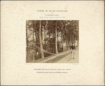 Système de halage funiculaire de M. Maurice Lévy, Membre de lInstitut, Ingénieu, Bestanddeelnr 378