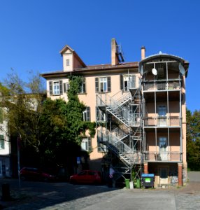Tübingen, Am Stadtgraben 17, Rückseite