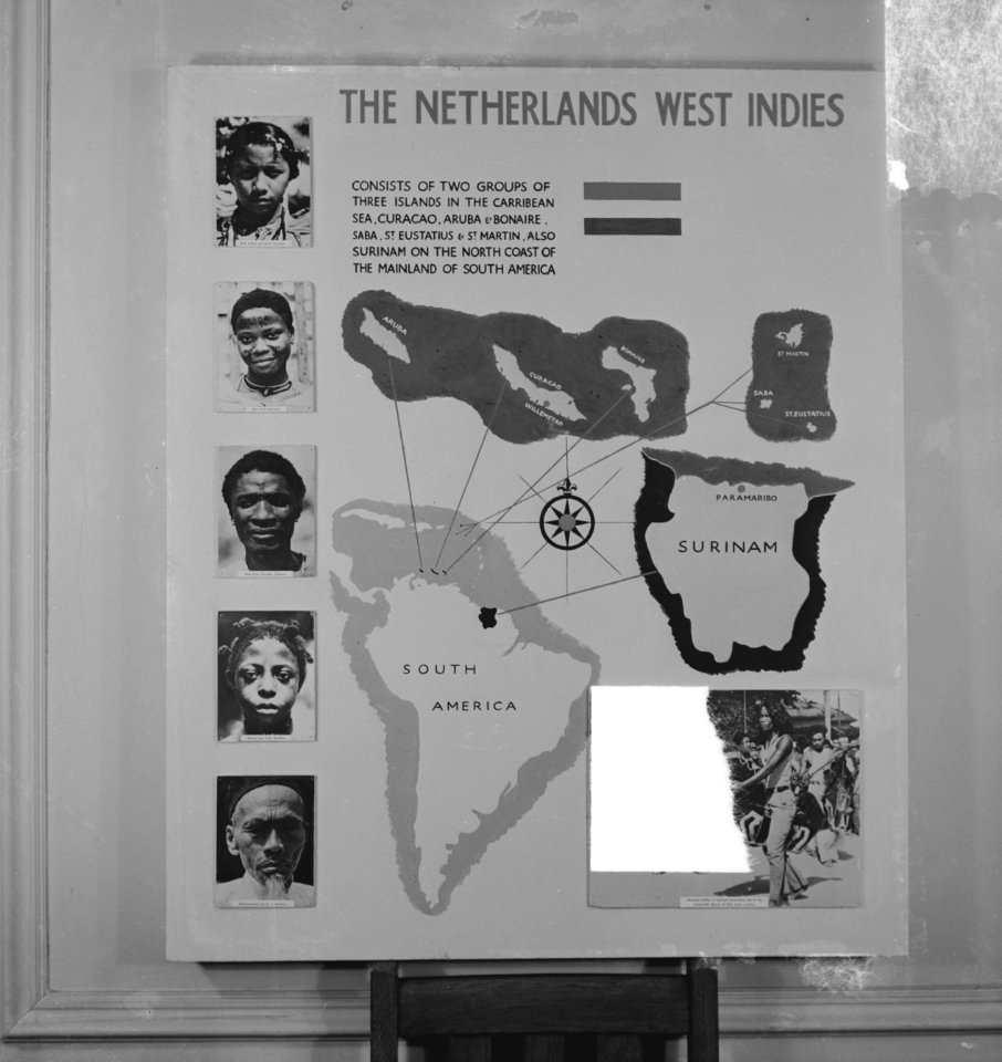Tentoonstelling Poster The Netherlands West Indies, Bestanddeelnr 935-2070
