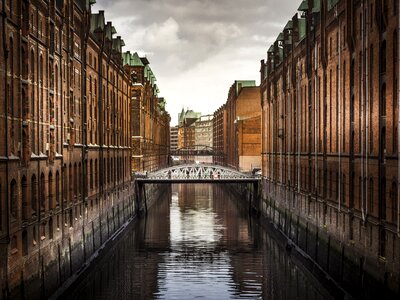 Hanseatic city water river