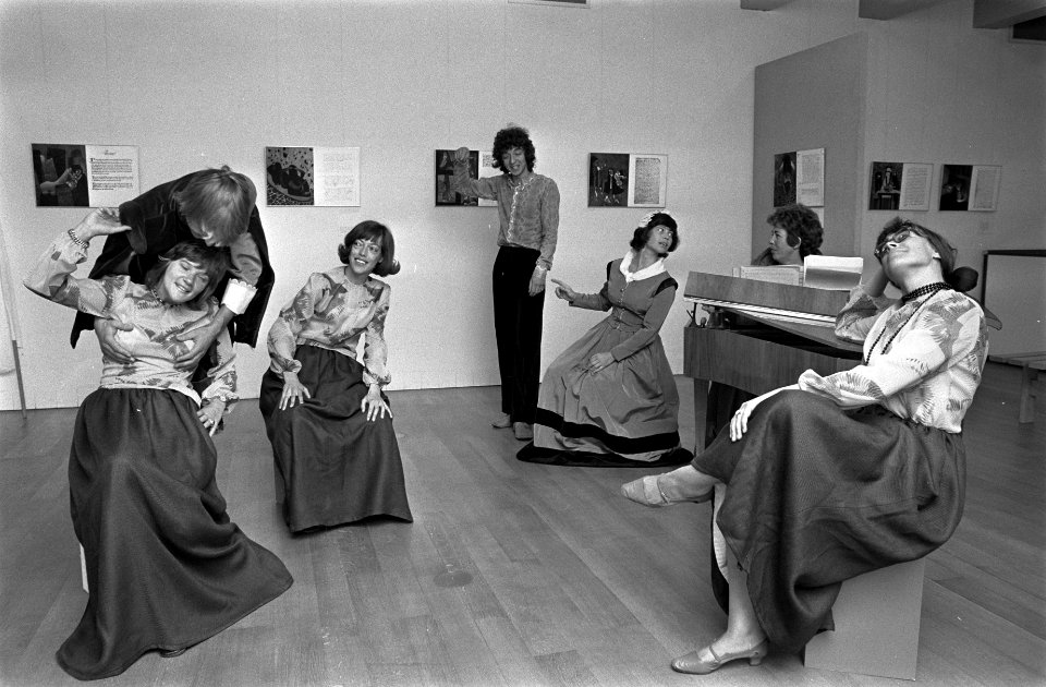 Tentoonstelling Leven en Willekeur in Amsterdam in Amsterdams Historisch Museu, Bestanddeelnr 923-8536