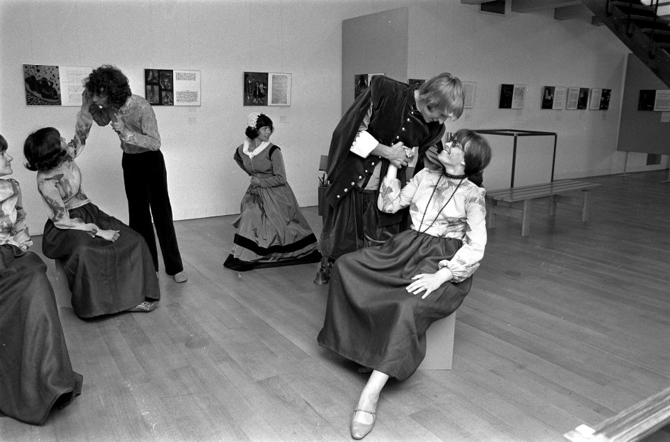 Tentoonstelling Leven en Willekeur in Amsterdam in Amsterdams Historisch Museu, Bestanddeelnr 923-8537