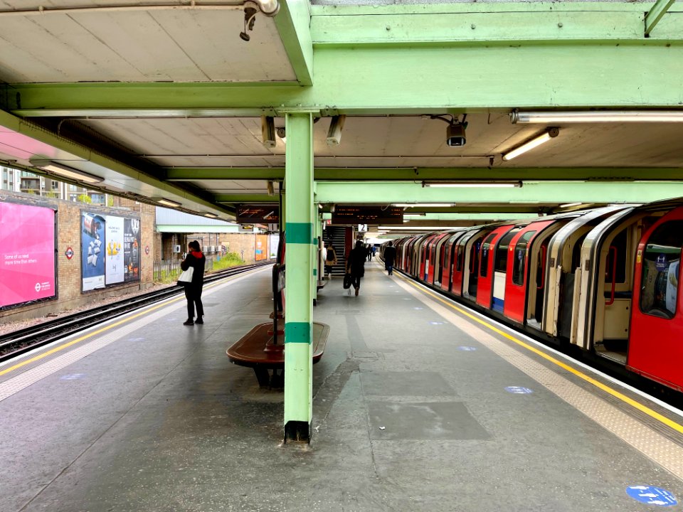 Terminating train at White City 2021