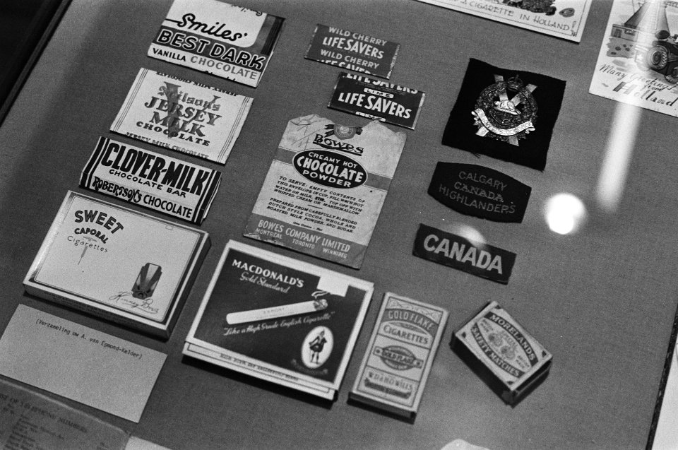 Tentoonstelling in Amsterdams Historisch Museum Bevrijd mei 1945 een beeld va, Bestanddeelnr 930-7913