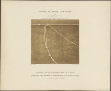 Système de halage funiculaire de M. Maurice Lévy, Membre de lInstitut, Ingenieu, Bestanddeelnr 370